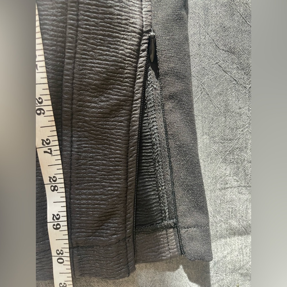 BCBGMaxAzria Black Faux Leather Pants - Picture 10 of 11